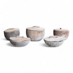 Rustic Wooden Pots