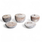 Rustic Wooden Pots
