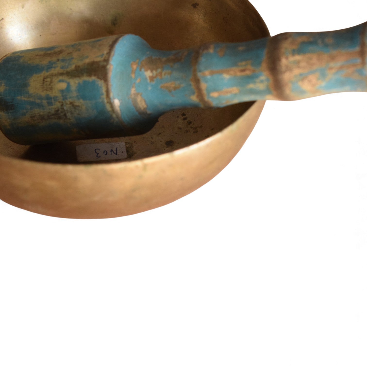 Authentic vintaVintage Tibetan Brass Singing Bowl – Nepal