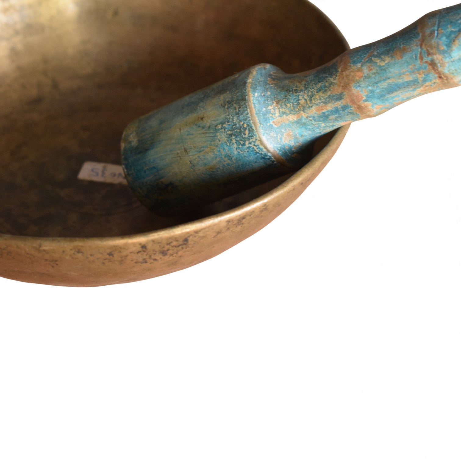 Authentic vintage Tibetan singing bowl Vintage Tibetan Brass Singing Bowl – Nepal
