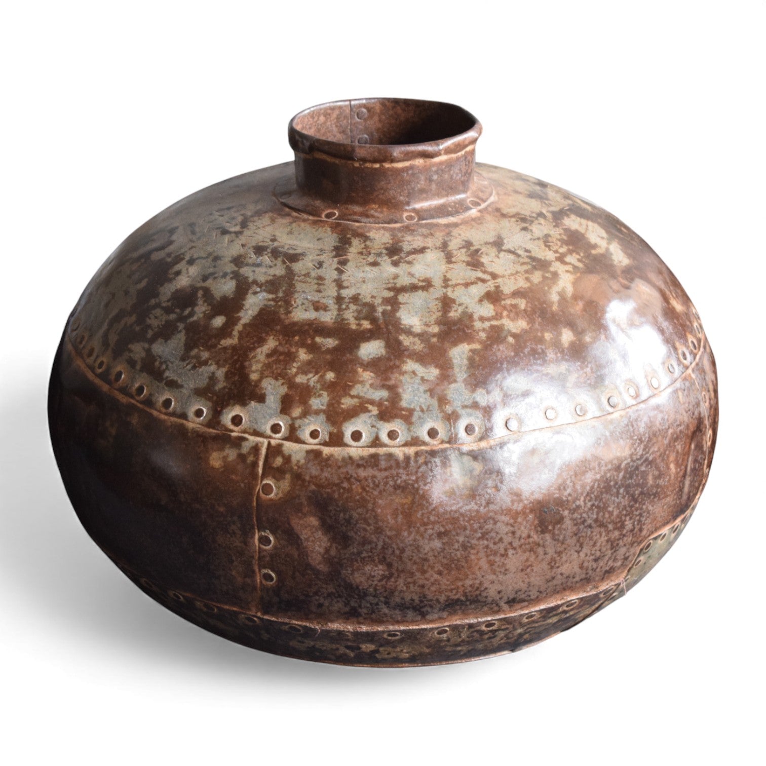 Vintage Indian Polished Water Pots (Age Unknown)