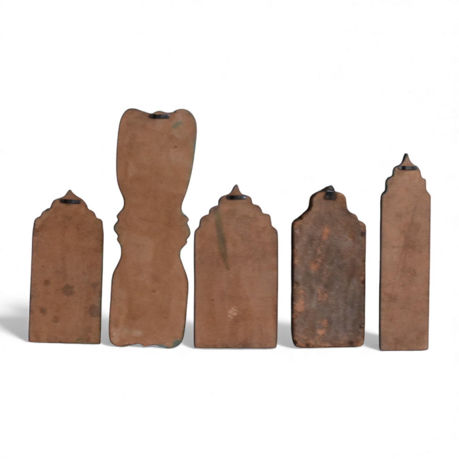 ARCHED WOODEN MIRRORS