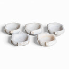 Hand-Carved Stone Diyas (Set of 5)