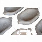 Hand-Carved Stone Diyas (Set of 5)