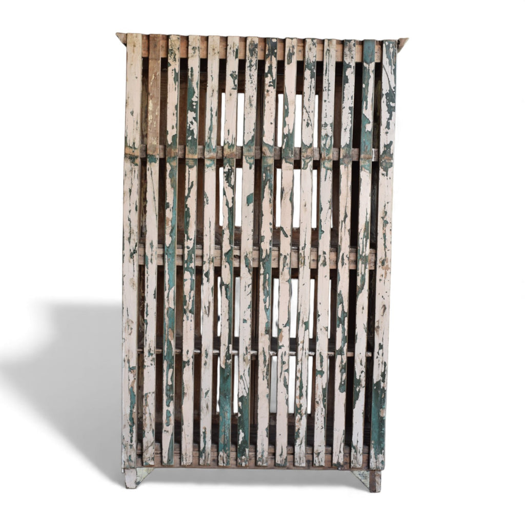 RUSTIC FARMHOUSE-STYLE ARMOIRE