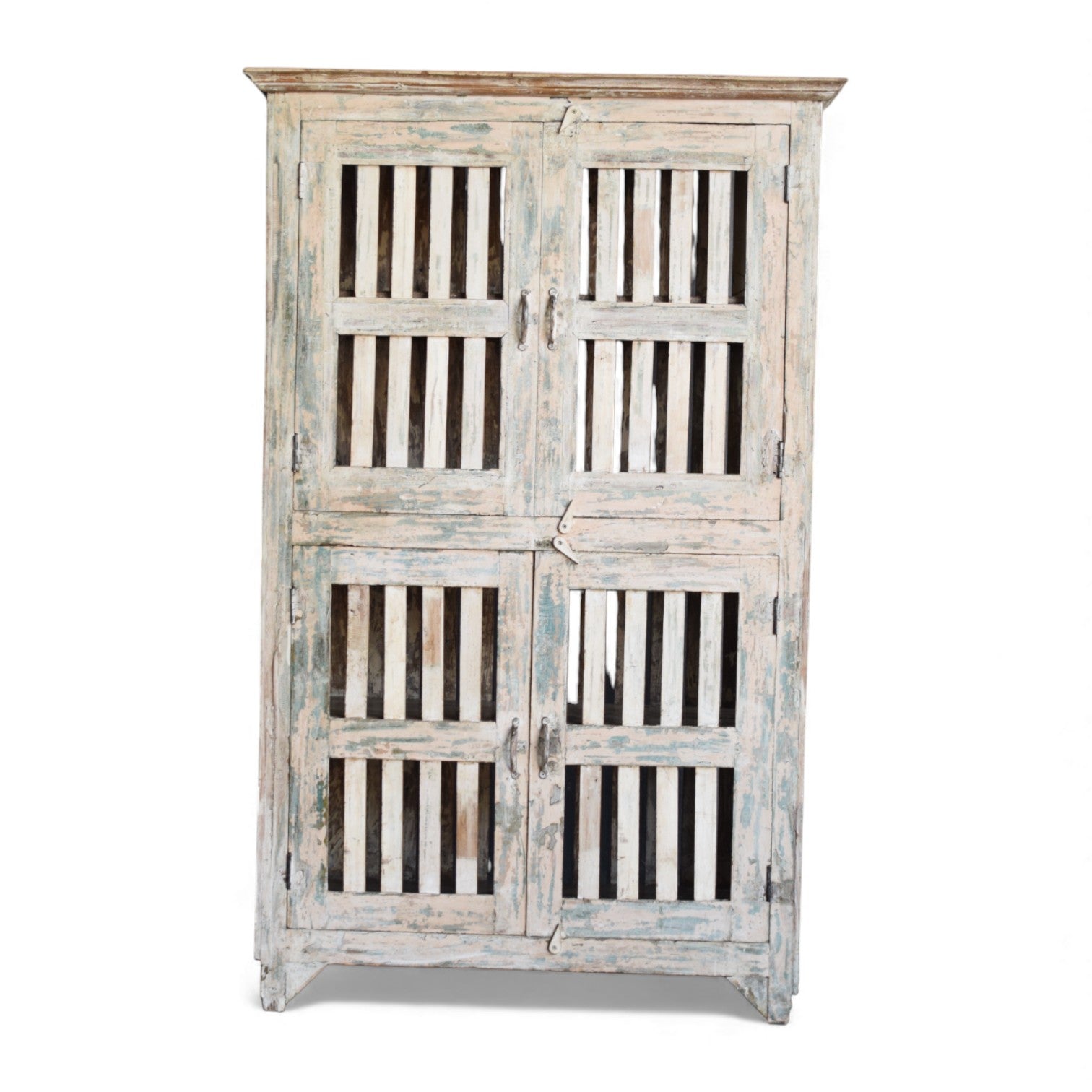 Rustic Reclaimed Wood Farmhouse Armoire