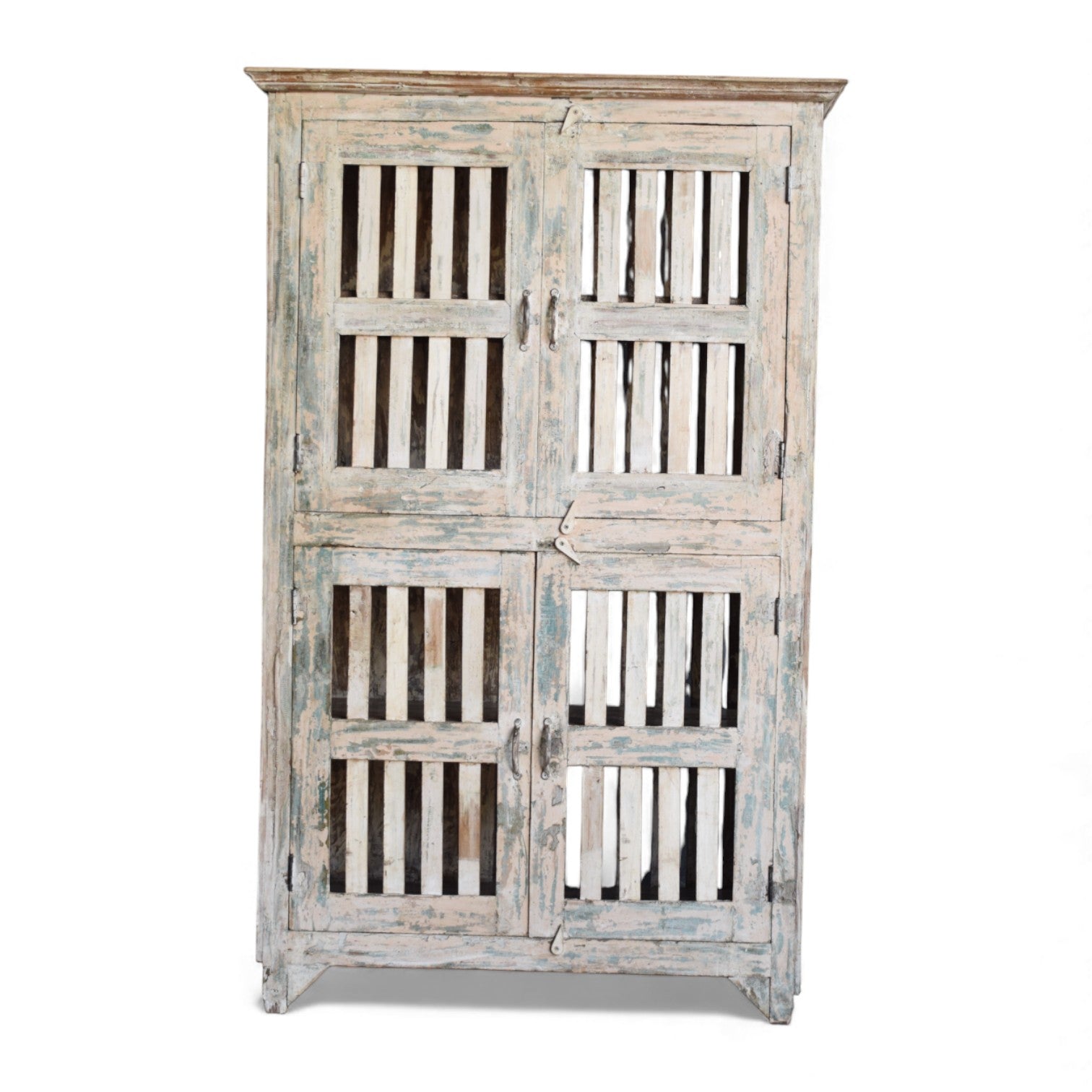 Rustic Reclaimed Wood Farmhouse Armoire