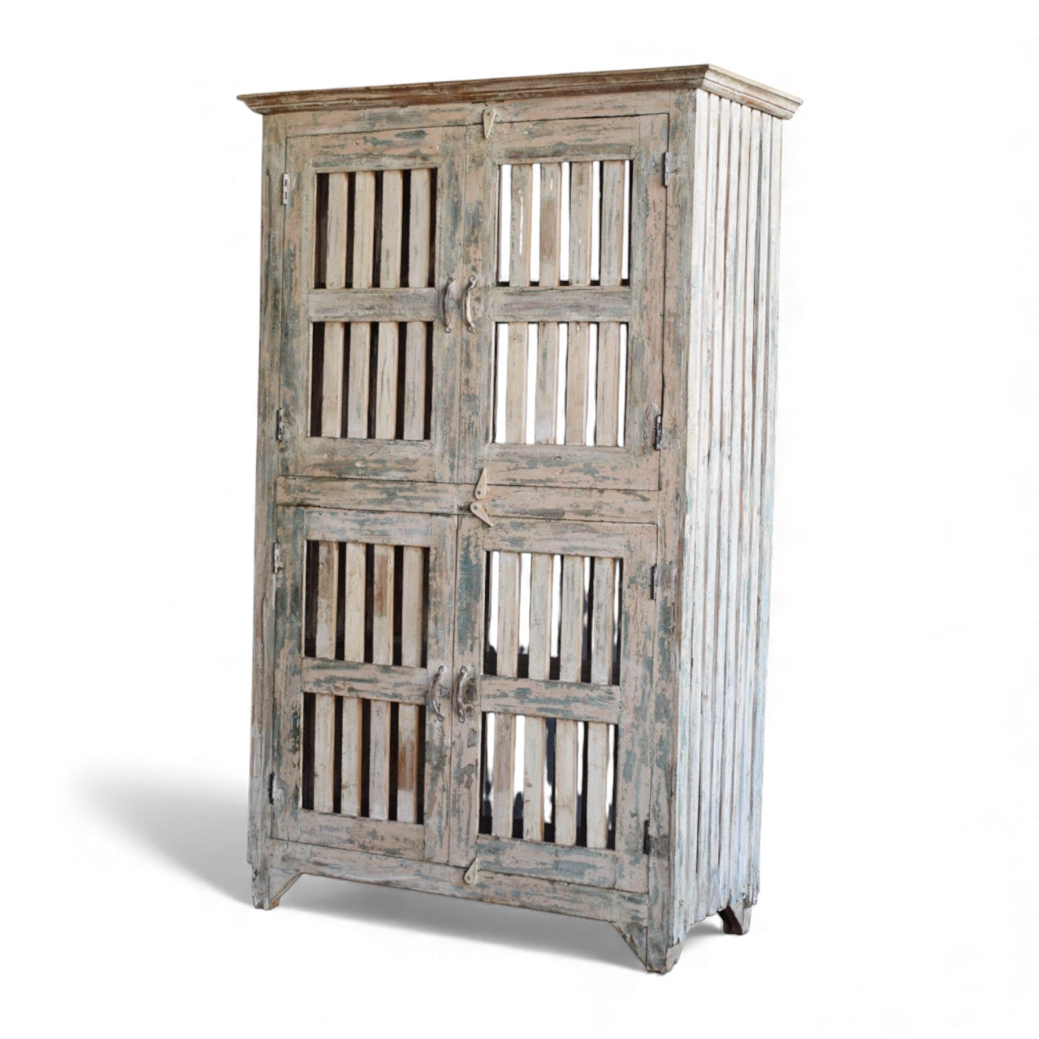RUSTIC FARMHOUSE-STYLE ARMOIRE
