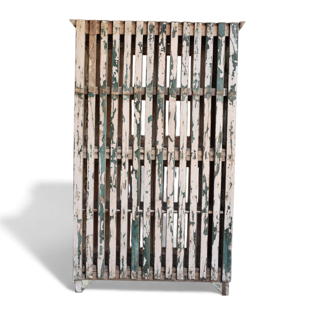 RUSTIC FARMHOUSE-STYLE ARMOIRE