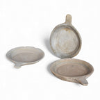 Hand-Carved Stone Diyas with Handle