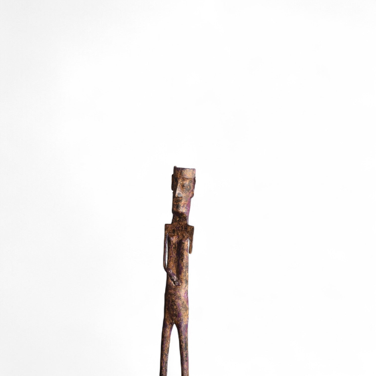 Cast Iron Tribal Figure Statues – Assorted Colours