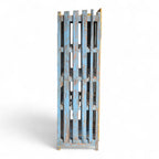 Vintage Indian Slatted Three-Tier Shelf