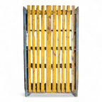 Vintage Indian Slatted Three-Tier Shelf