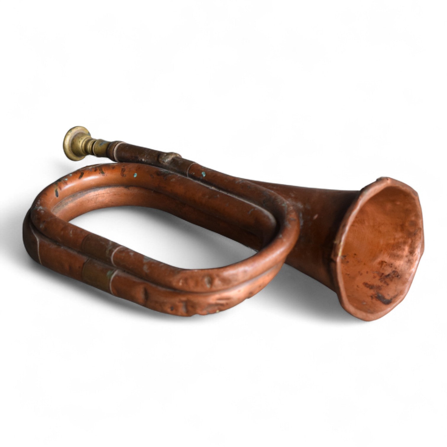 Vintage Indian Copper Bugle