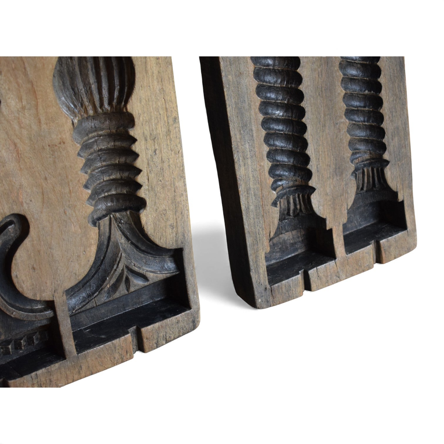 Antique Indian Wooden Textile Printing Blocks