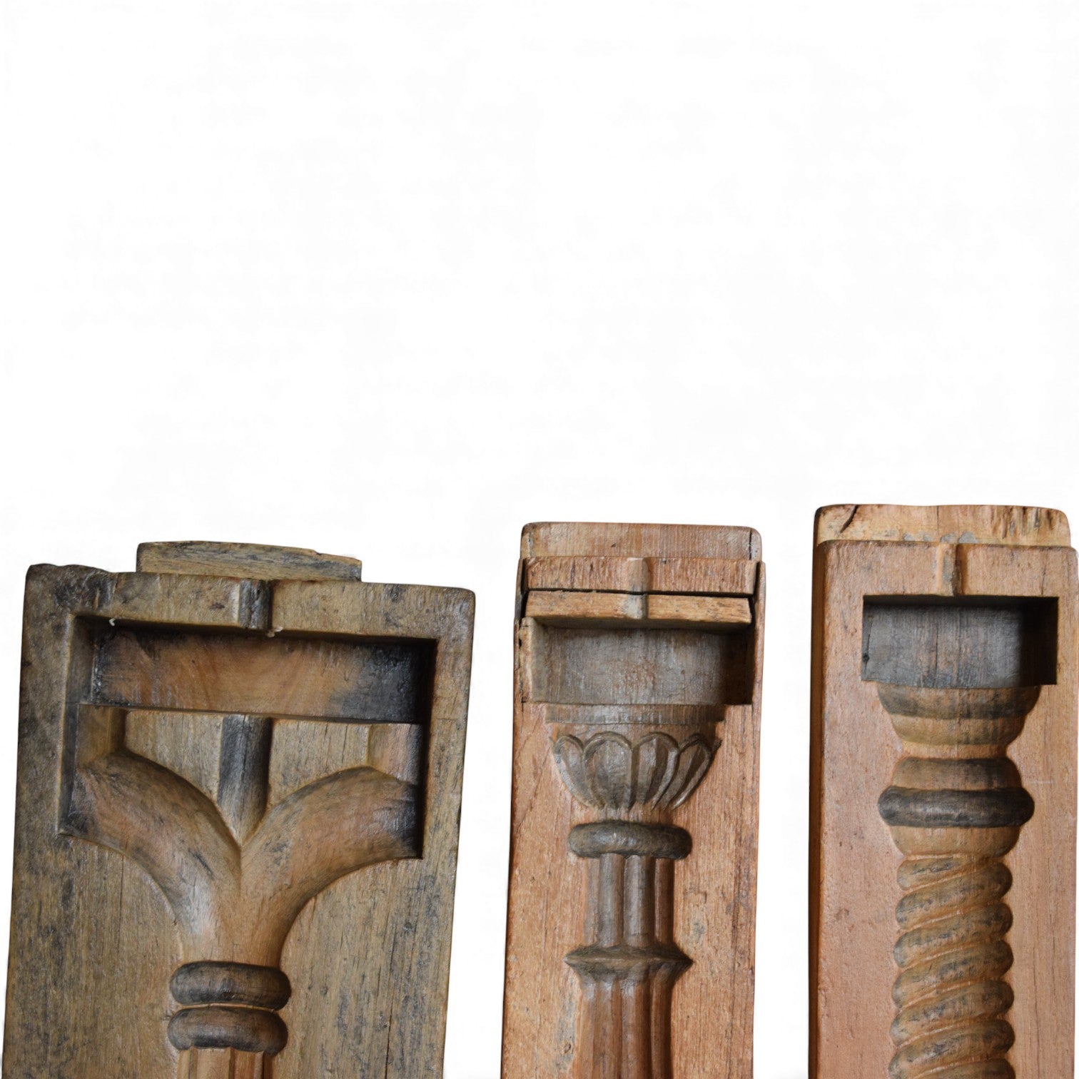 Antique Indian Wooden Textile Printing Blocks