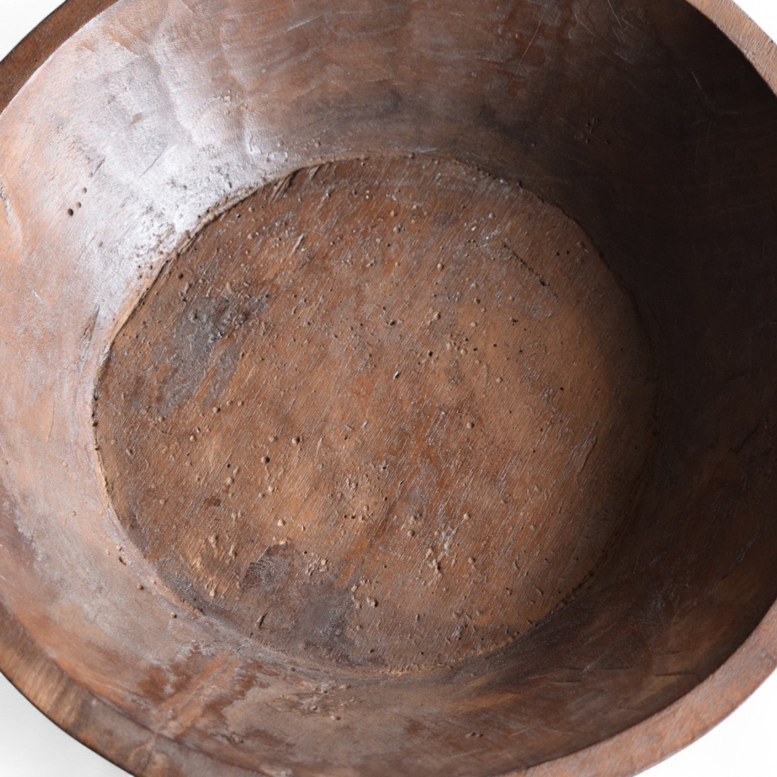 Vintage Indian Teak Wooden Bowls