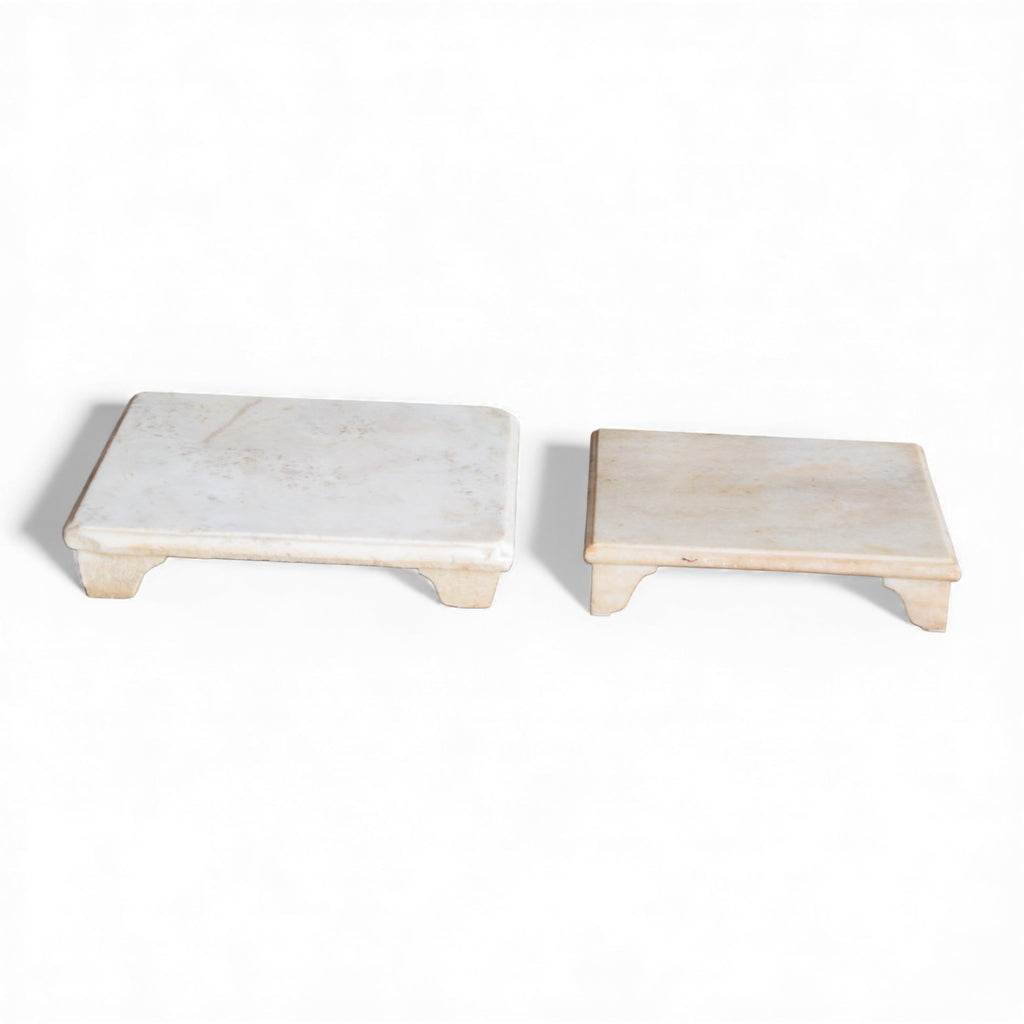 Vintage Indian Marble Plinths