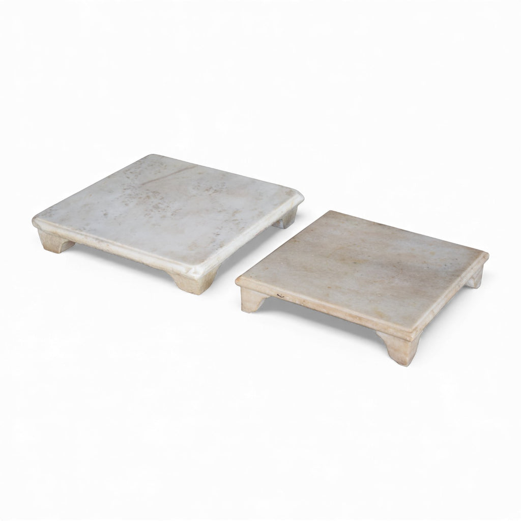 Vintage Indian Marble Plinths