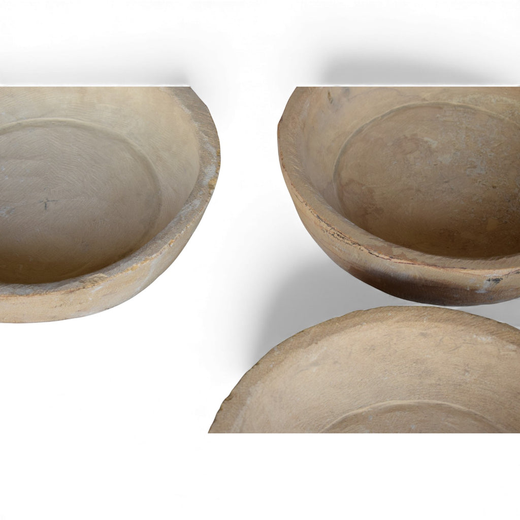Hand Carved Indian Stone Bowls