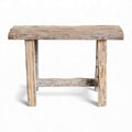 Indian Railway Sleeper Wood Bench
