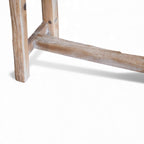 Indian Railway Sleeper Wood Bench – Reclaimed Timber