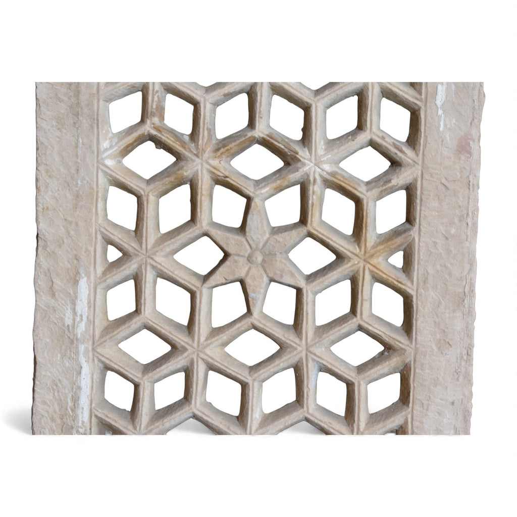Vintage Indian Limestone Jali Panels – Age Unknown

These a