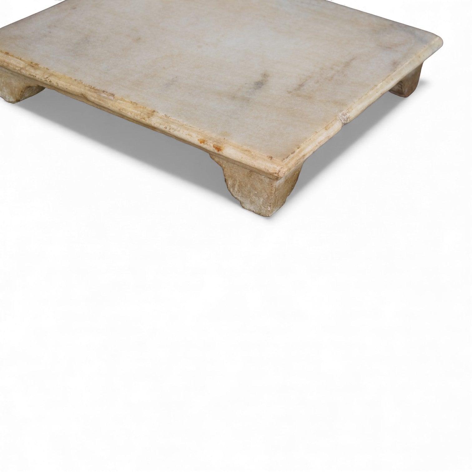 Vintage Indian Marble Plinth – Age Unknown