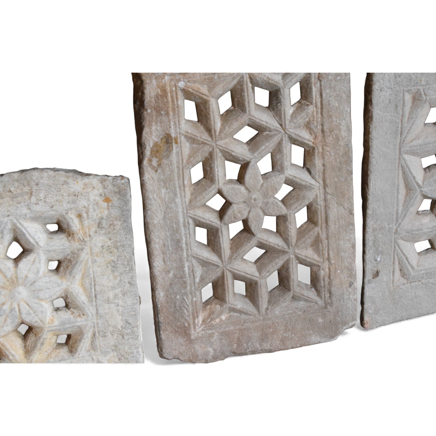 Vintage Indian Limestone Jali – Age Unknown