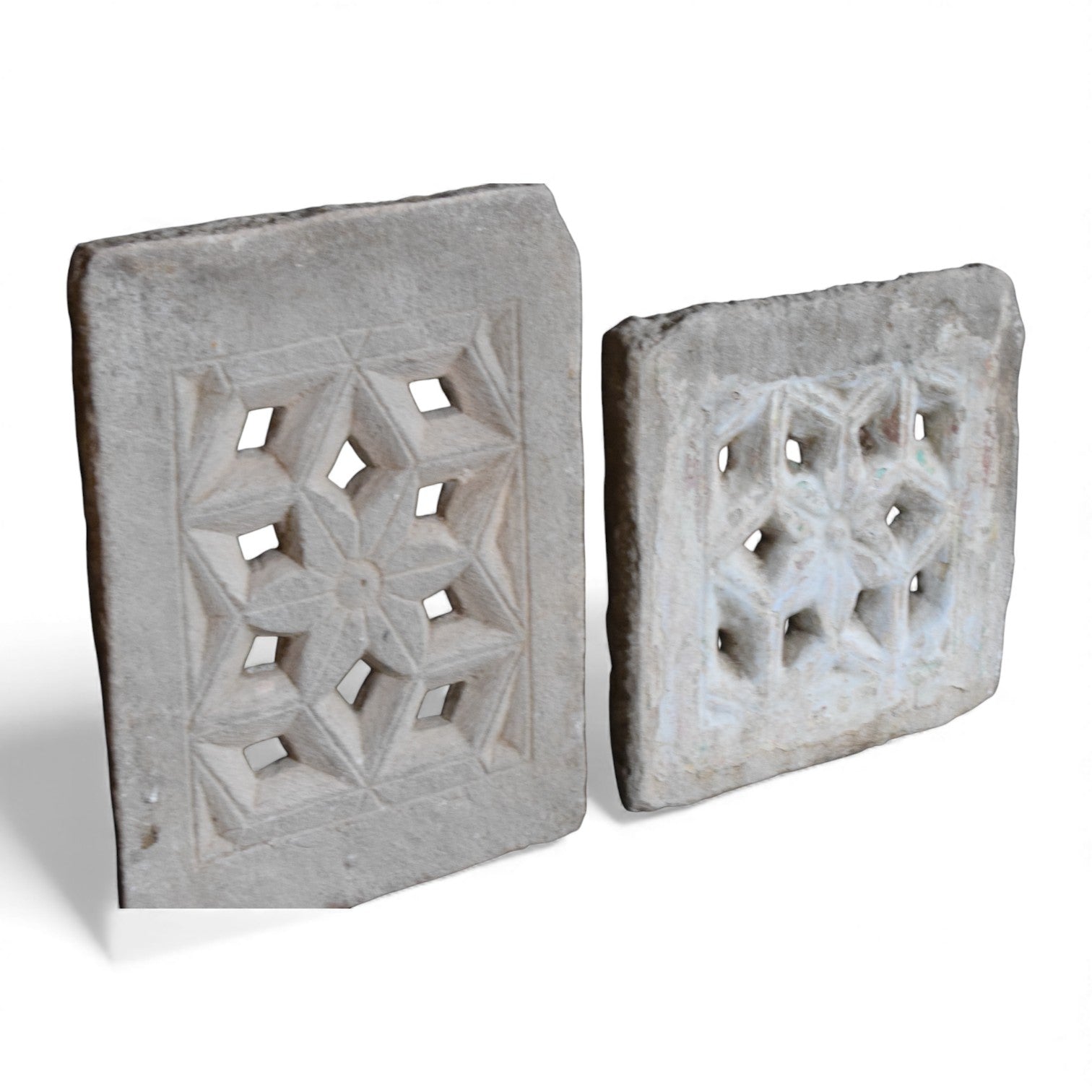 Vintage Indian Limestone Jali – Age Unknown