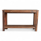 Carved Wooden Console Table