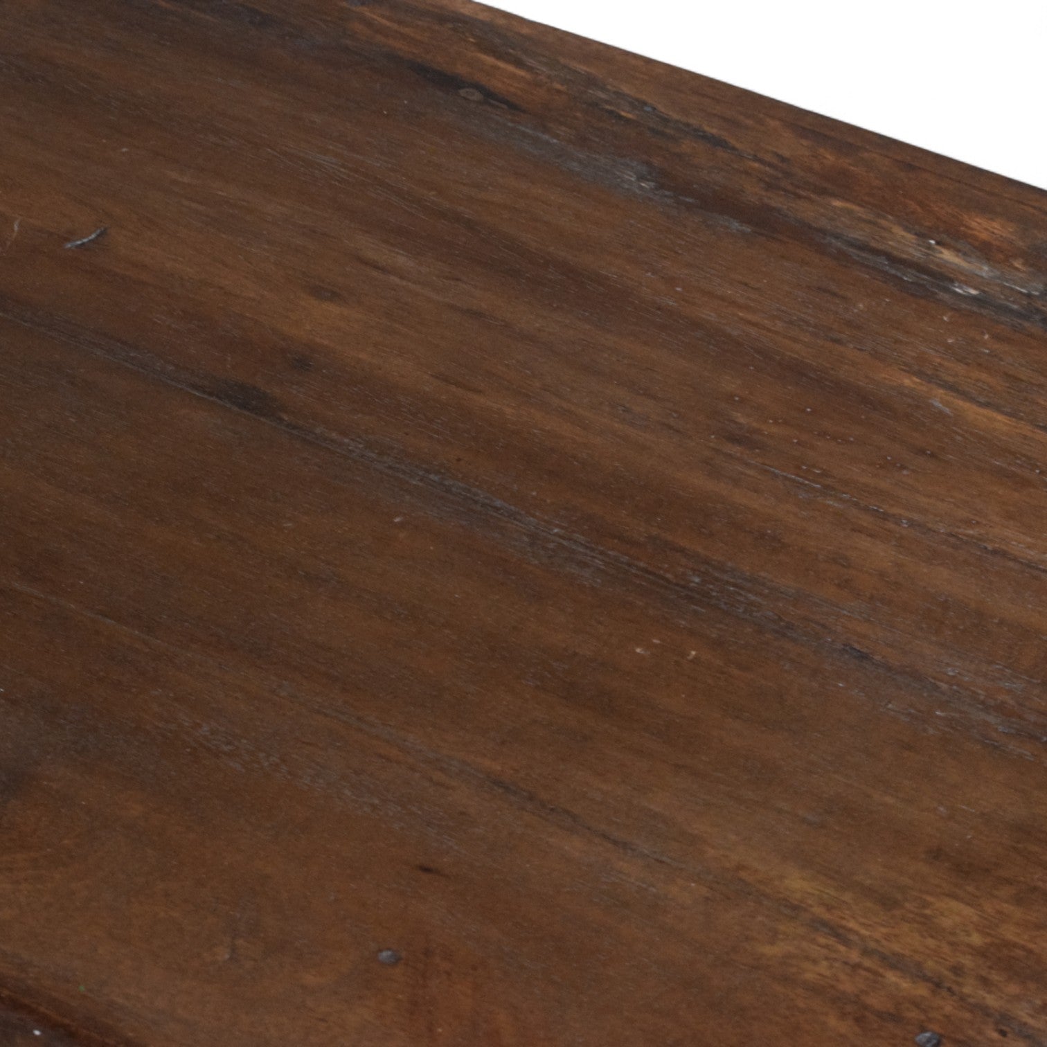 Hand Carved Console Table Green Detail