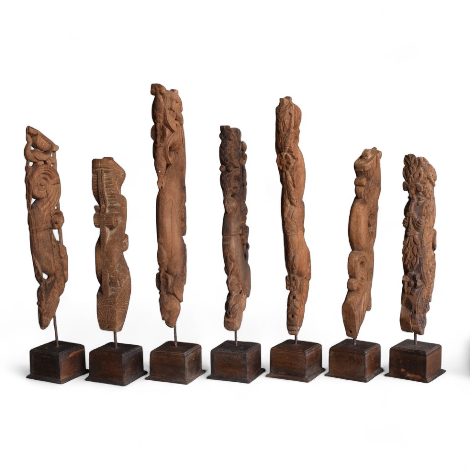 Carved Wooden Architectural Fragment