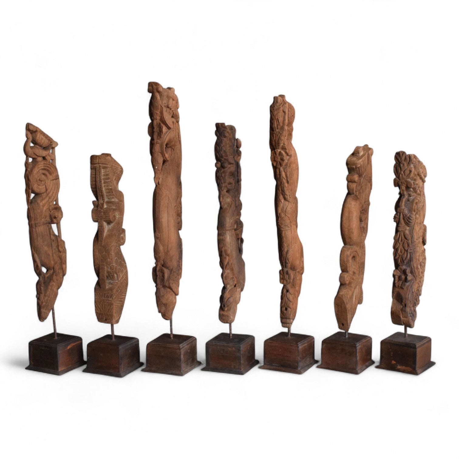 Carved Wooden Architectural Fragment