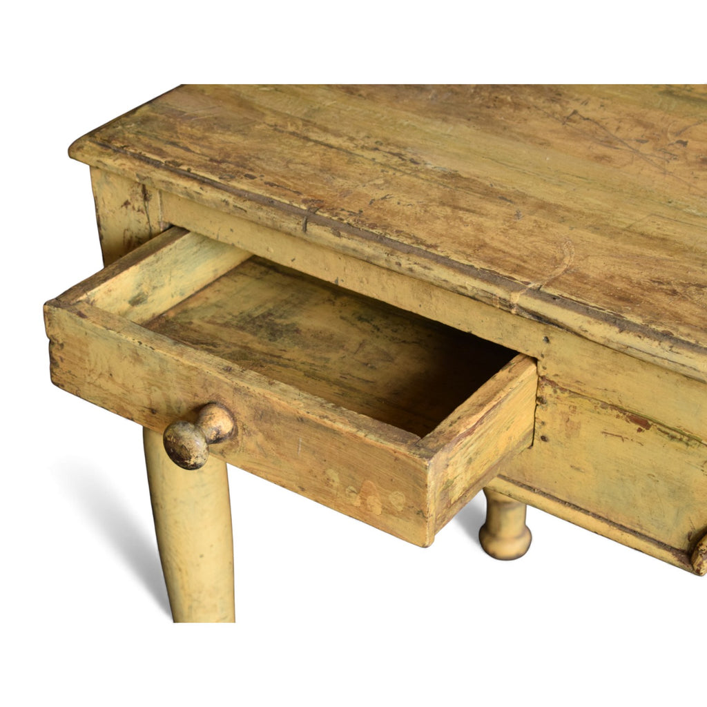 Vintage Teak Writing Table / Console Desk