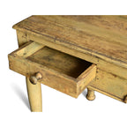 Vintage Teak Writing Table / Console Desk