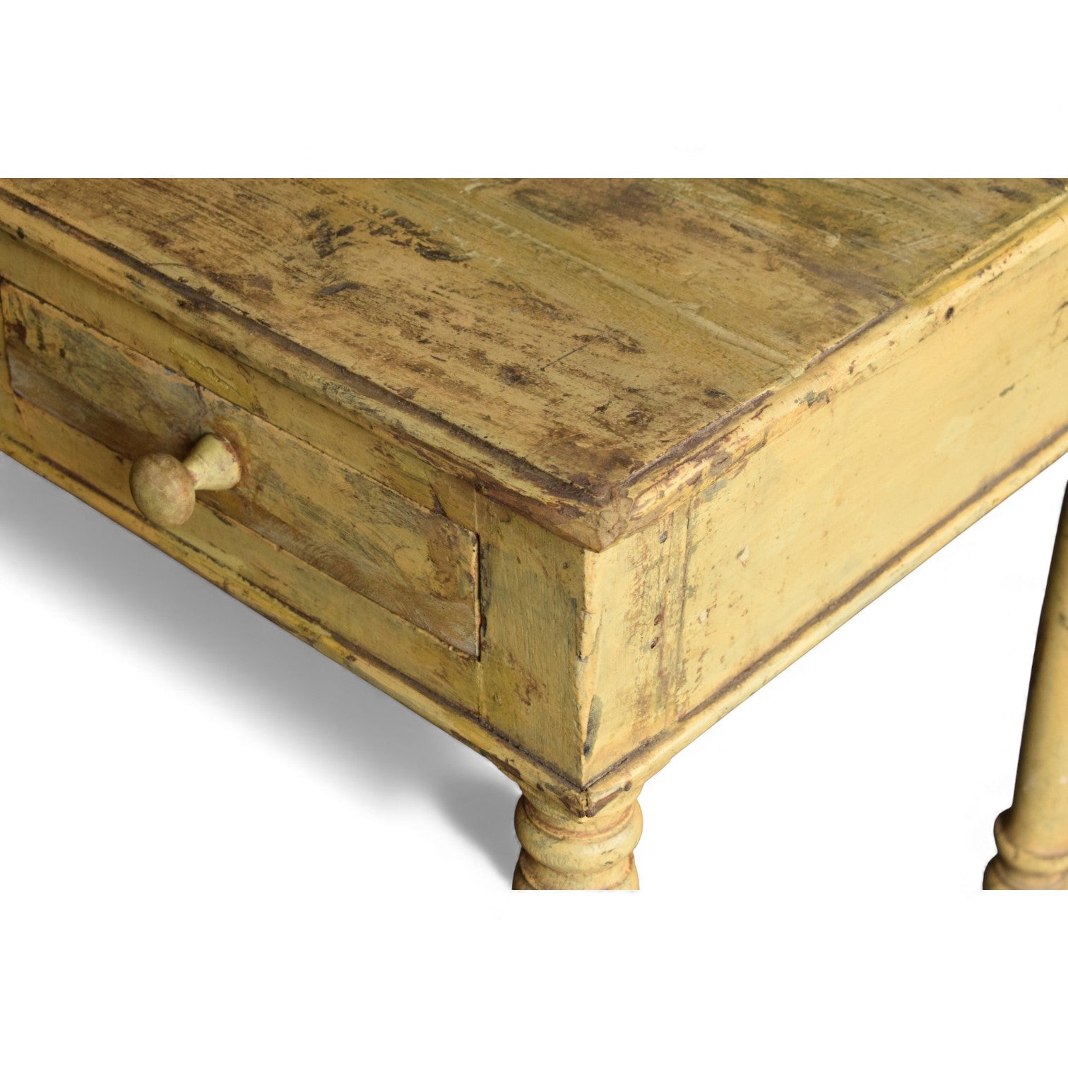 Vintage Teak Writing Table / Console Desk