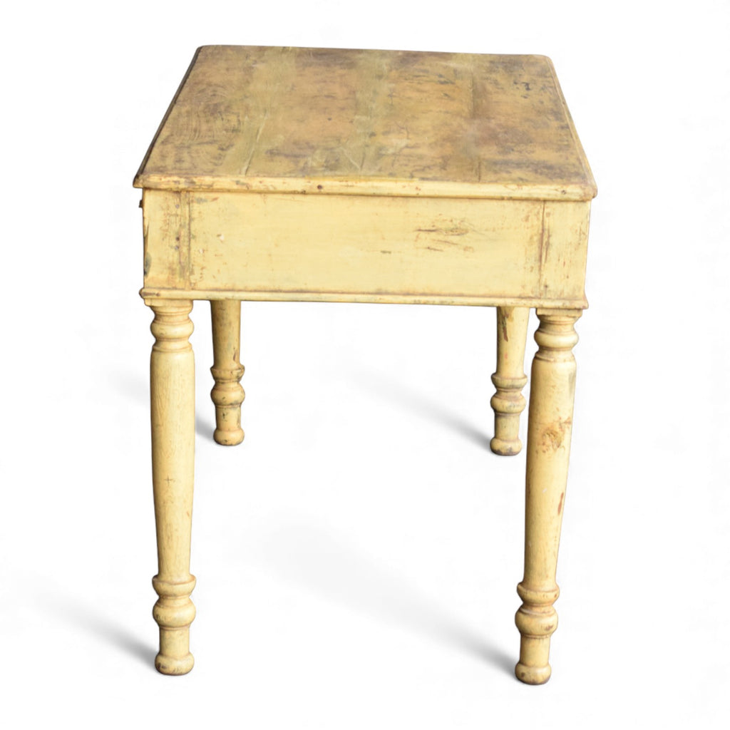 Vintage Teak Writing Table / Console Desk