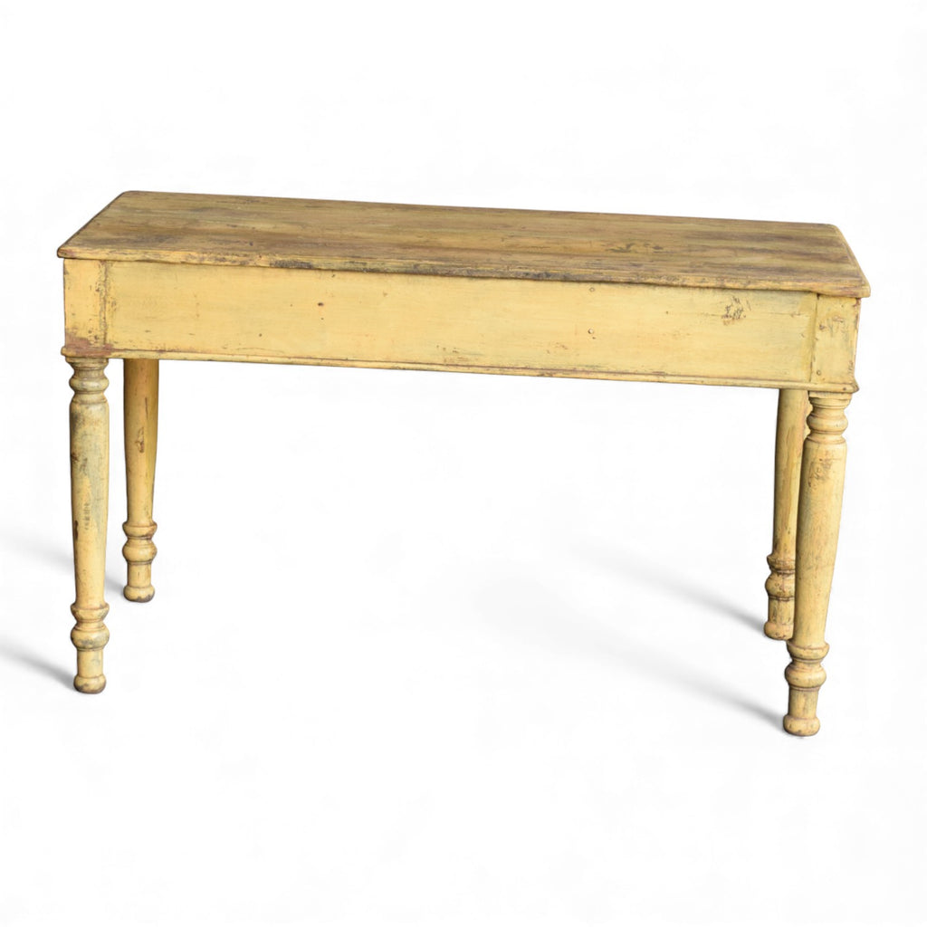 Vintage Teak Writing Table / Console Desk