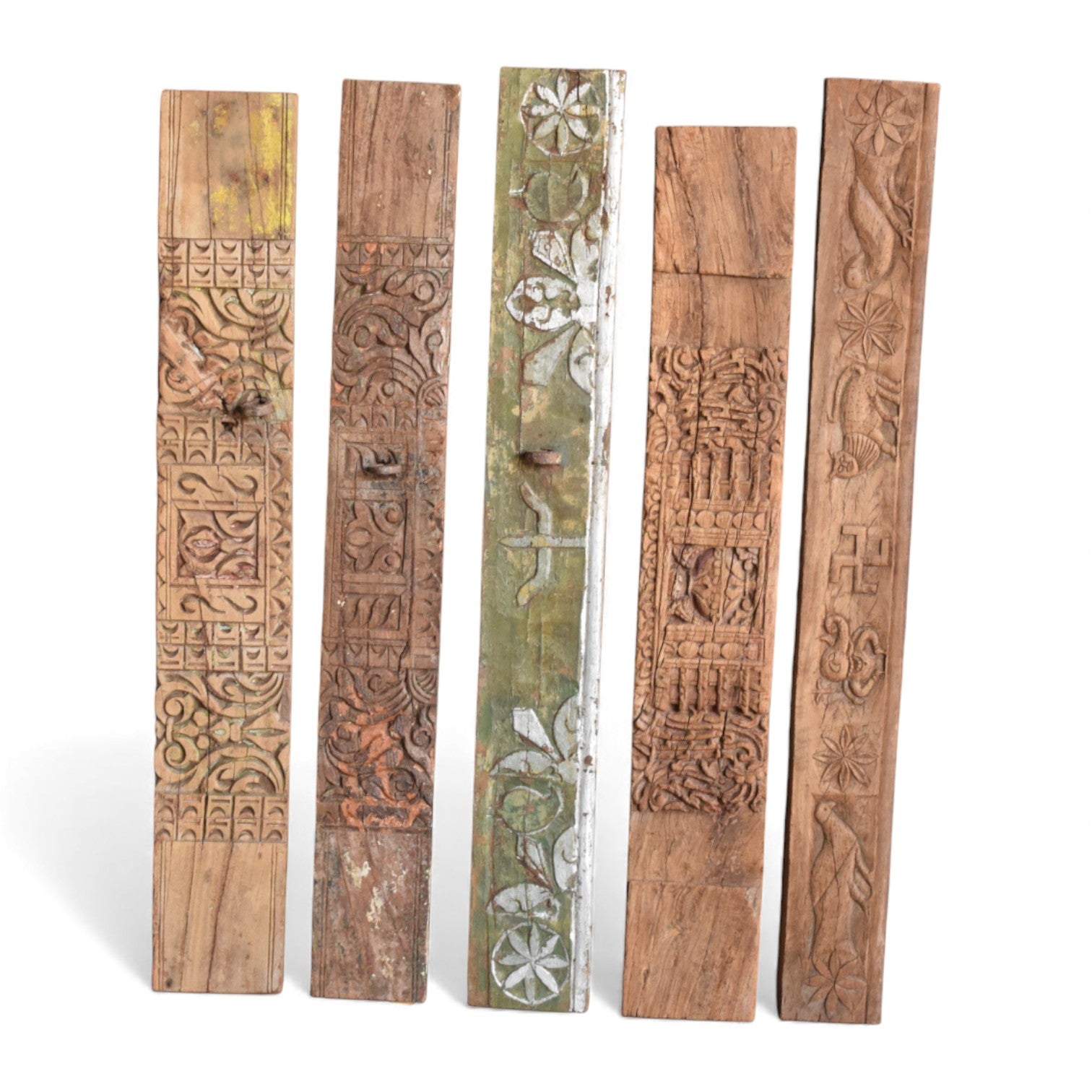 Salvaged Carved Wooden Panel