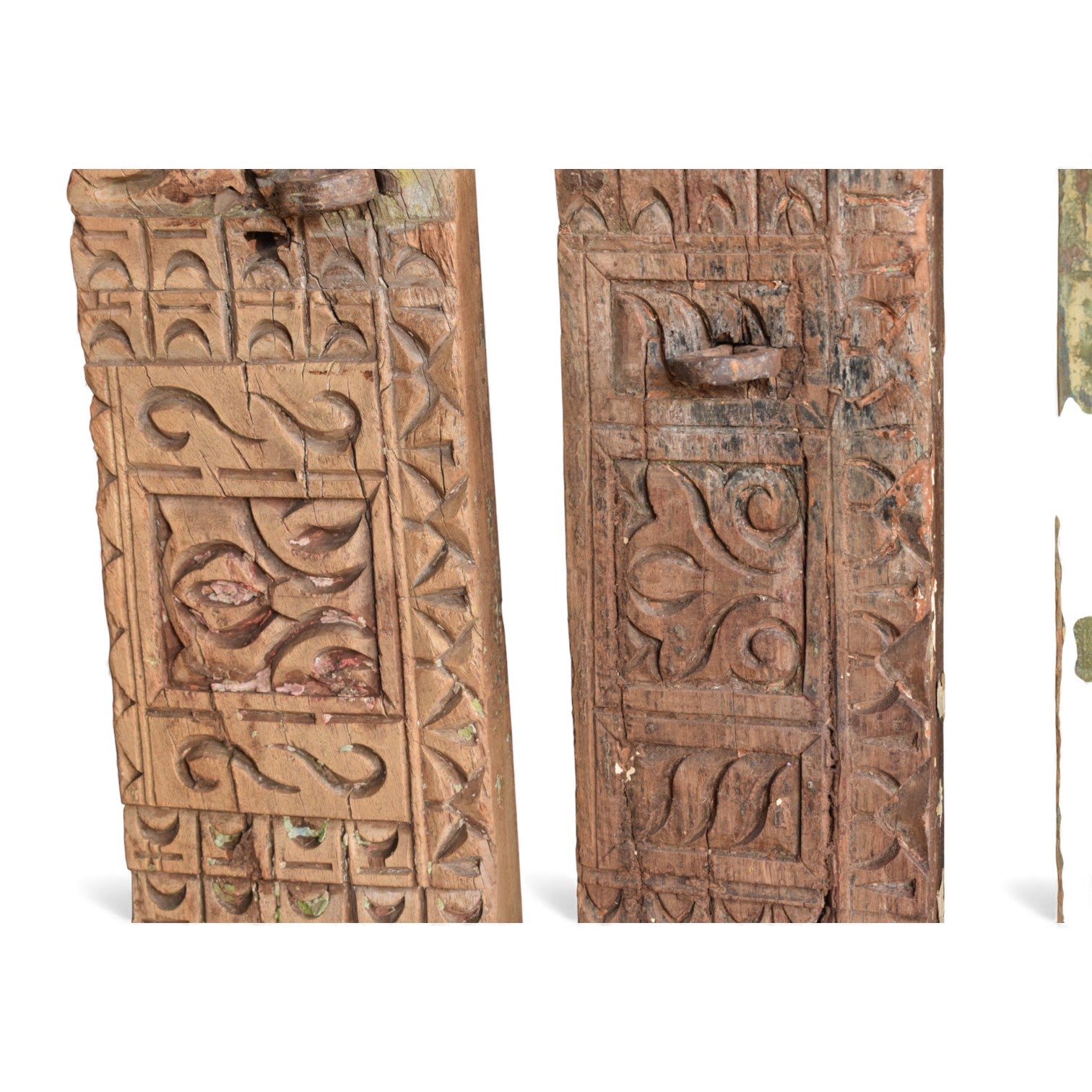 Salvaged Carved Wooden Architectural Panels – Assorted Designs