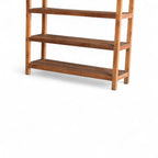 Four-Tier Indian Teak Shelf – Circa 1930s
